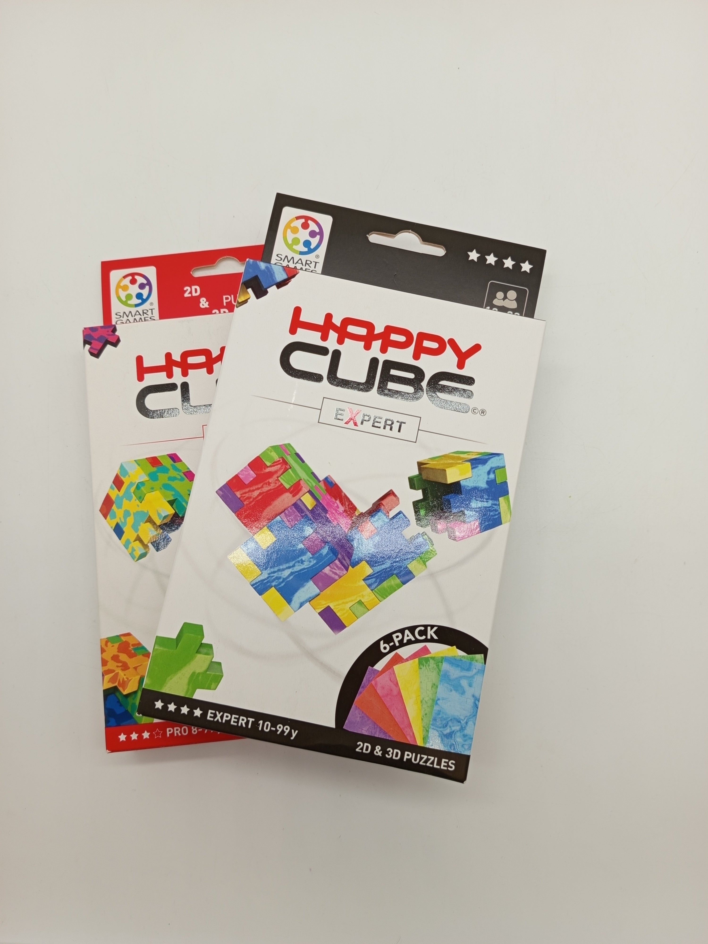 Smart Games Puzzle-Set – Happy Cube Expert & Pro, OVP